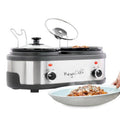 Dual 1.5 qt. Crock Buffet Slow Cooker