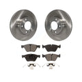 Transit Auto - Front Disc Brake Rotors And Semi-Metallic Pads Kit For BMW 528i 525i K8F-100319