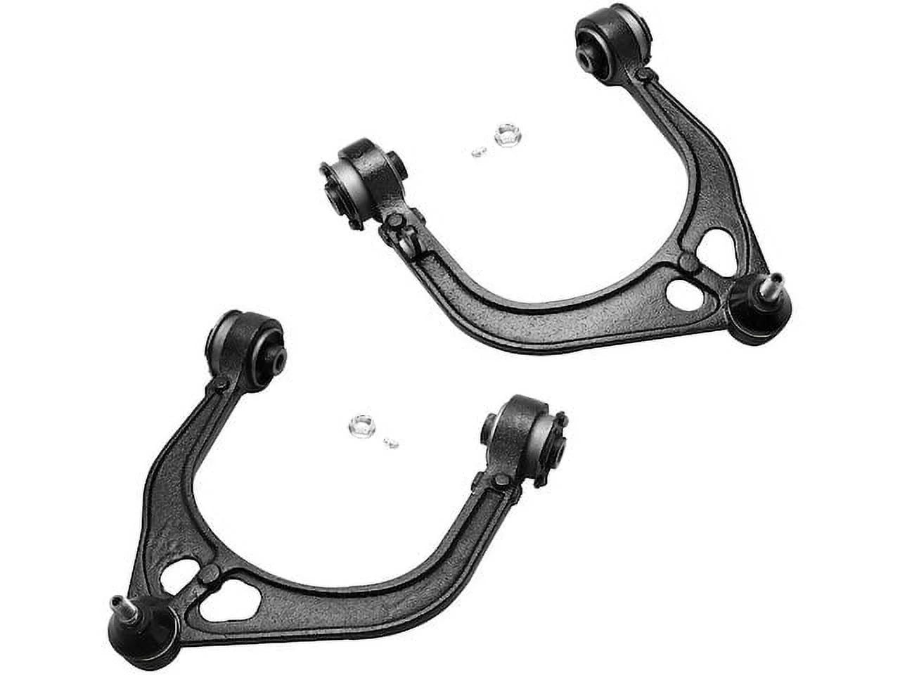 Front Upper Control Arm Set - Compatible with 2006 - 2019 Dodge Charger 2007 2008 2009 2010 2011 2012 2013 2014 2015 2016 2017 2018
