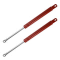 Unique Bargains 2 Pcs 12 Inch 90Ib/401N Red Lift Supports Struts Shocks Gas Spring Universal for RV Car Truck Boat
