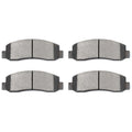 4pcs Front Ceramic Brake Pads For Ford F-250 Super Duty F-350 Super Duty