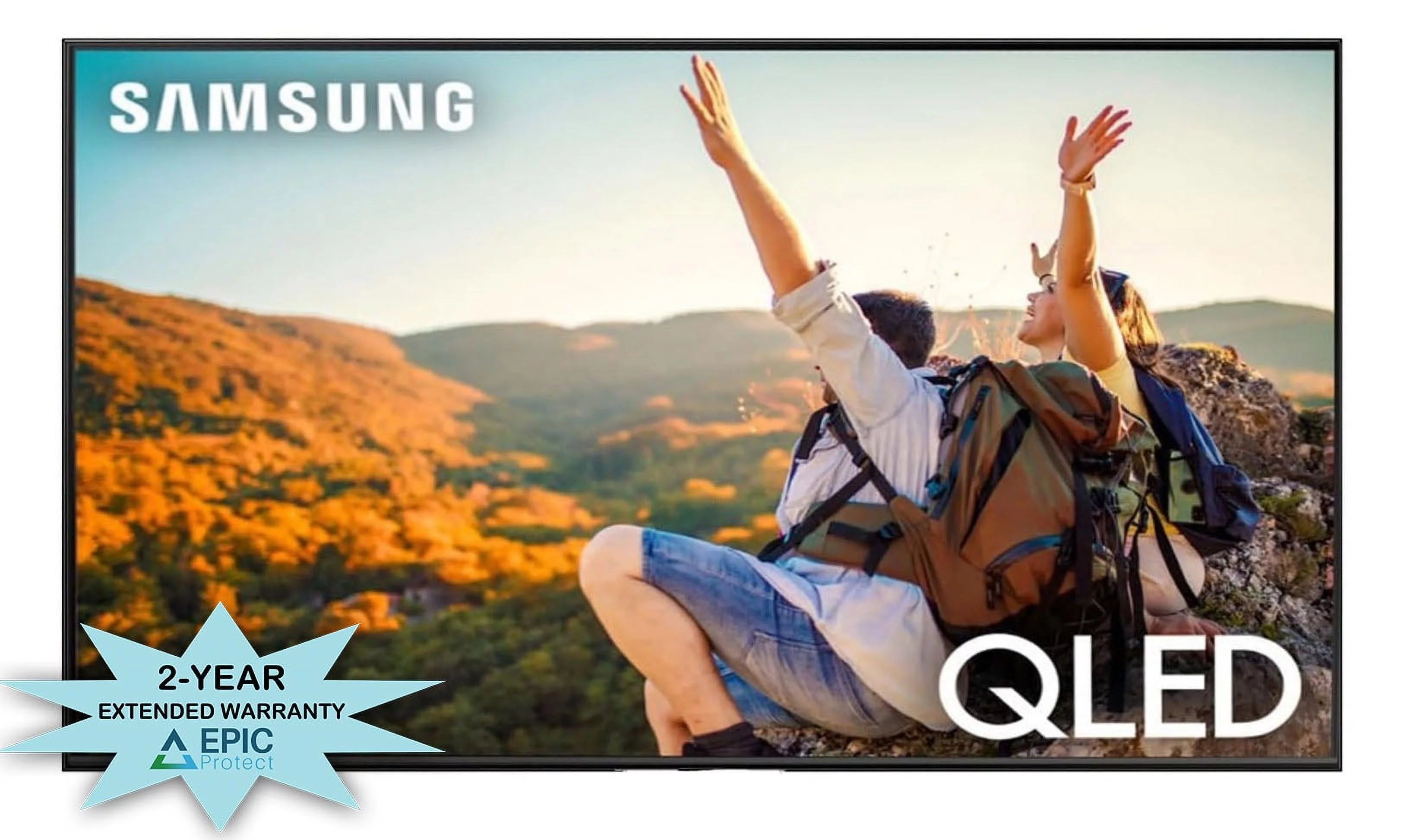 Samsung QN50Q80CAFXZA 50 4K QLED Direct Full Array with Dolby Smart TV with an Additional 2 Year Coverage by Epic Protect (2023)