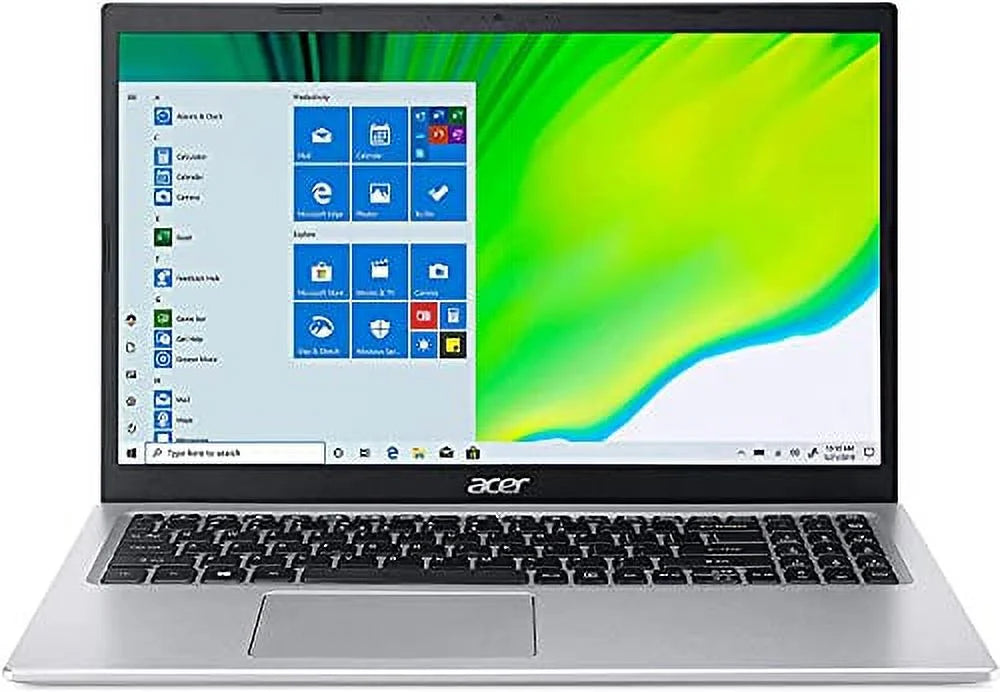acer 2023 Aspire 5 A515 15.6 FHD Slim Laptop 11th Gen Intel 2-Core i3-1115G4 8GB RAM 256GB NVMe SSD Intel UHD Graphics WiFi AX BT RJ45 HDMI Webcam USB-C Amazon Alexa Windows 11 Pro w/RE 32GB USB