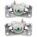 AutoShack Rear New Brake Calipers with Bracket Assembly Set of 2 Driver and Passenger Side Replacement for Nissan Murano Pathfinder Quest 370Z INFINITI QX60 Q50 G37 JX35 M37 Q60 Q40 G25 M56 M35h Q70L