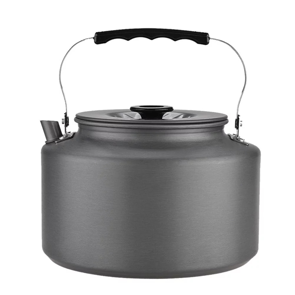 2L Outdoor Camping Kettle Picnic Tea Pot Compact Portable Coffee Pot