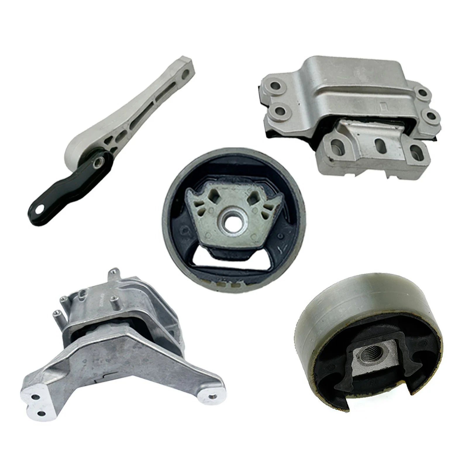 K3779 Engine Motor & Transmission Mount Kit 5PCS Compatible with 2010-2014 Volkswagen Golf 2.5L | A4927 A6966 A4925 A4918 A6959HY