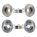 Transit Auto - Front Rear Ceramic Pads And Disc Brake Rotors Kit For Mazda 3 Sport 2.5L K8A-102323