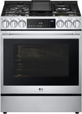 LG LSDS6338F  SLIDE IN GAS RANGE Stainless Steel