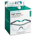 Bausch + Lomb Sight Savers Lens Cleaning Station For Lens - Silicone-free, Anti-fog, Anti-static, Lint-free, Absorbent - 1 Each - White, Blue
