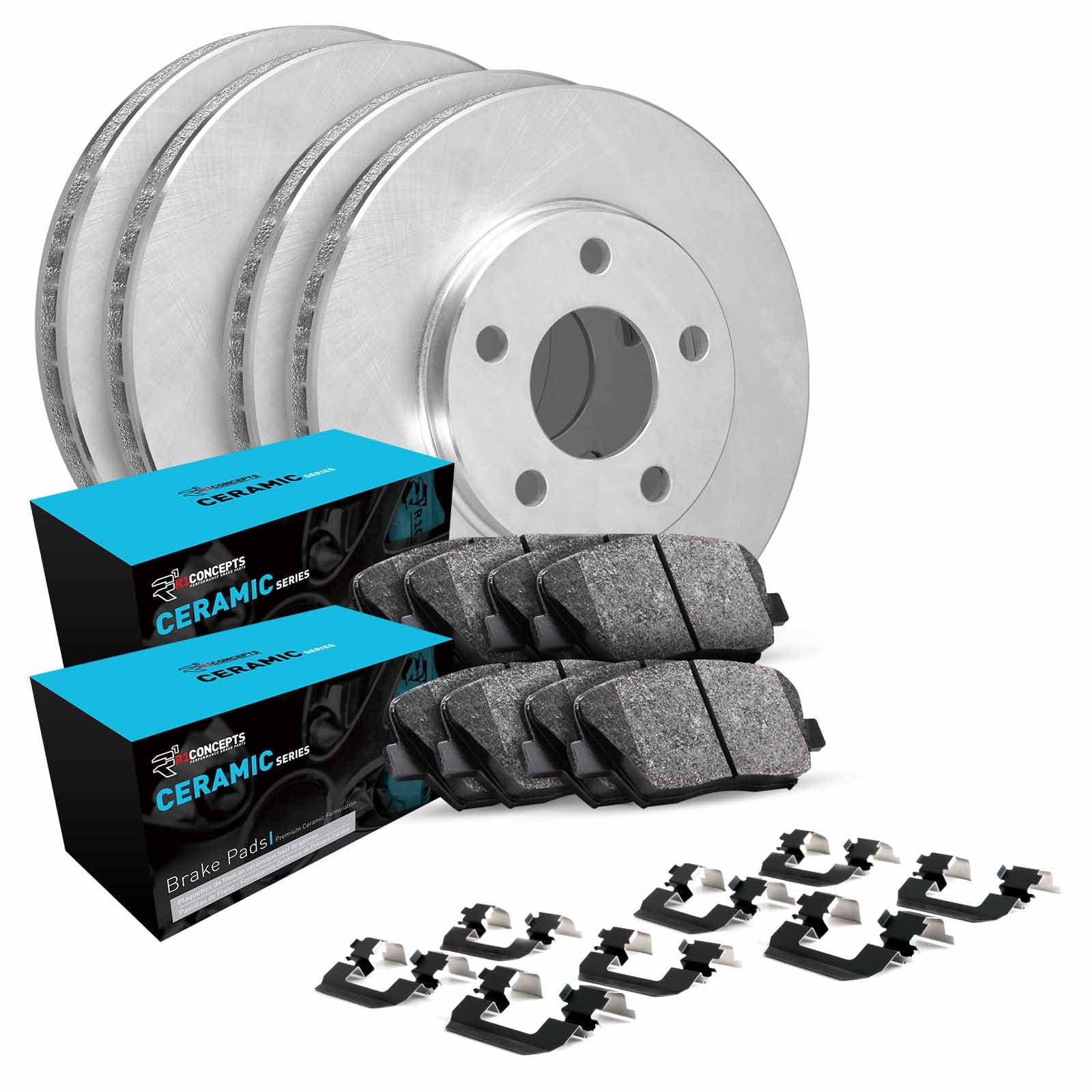 R1 Concepts Wfwh2 20016 R1 Concepts E Line Series Brake Rotor With Ceramic Fits select: 2017-2019 JAGUAR XE, 2017 JAGUAR XF