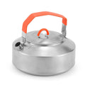 Dcenta Stainless Steel Kettle with SilicaGel Handle, Portable Coffee Pot for Camping and Picnic Cooking