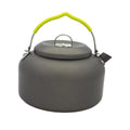 Camping Kettle, Premium Portable Outdoor Camping Tea Kettle Compact Lightweight Coffee Pot Alcohol Heater Tea Set for Outdoor Hiking Picnic Cooking