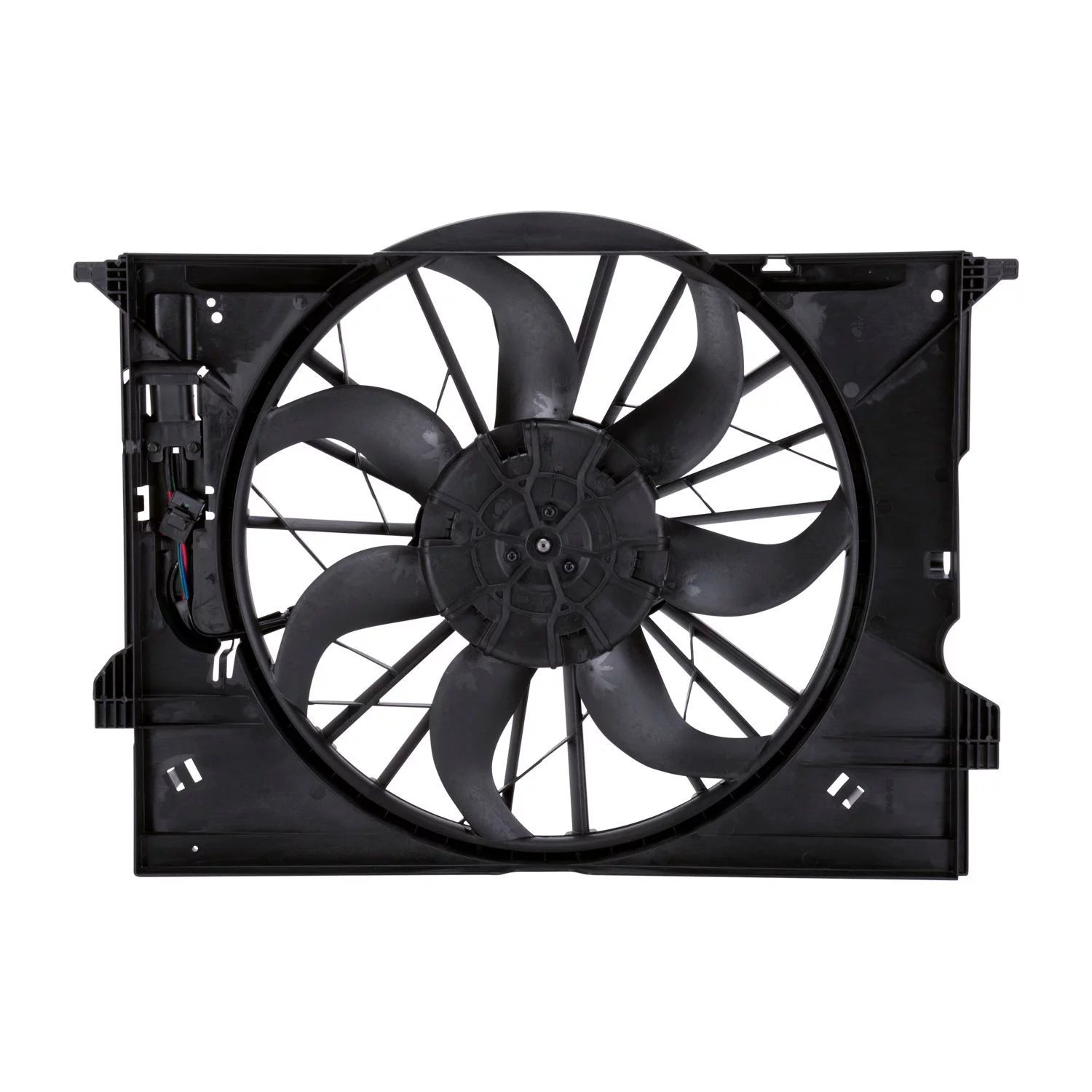 TYC 621510 Dual Radiator and Condenser Fan Assembly Compatible with Mercedes-Benz Fits select: 2006-2011 MERCEDES-BENZ CLS, 2005 MERCEDES-BENZ E 320