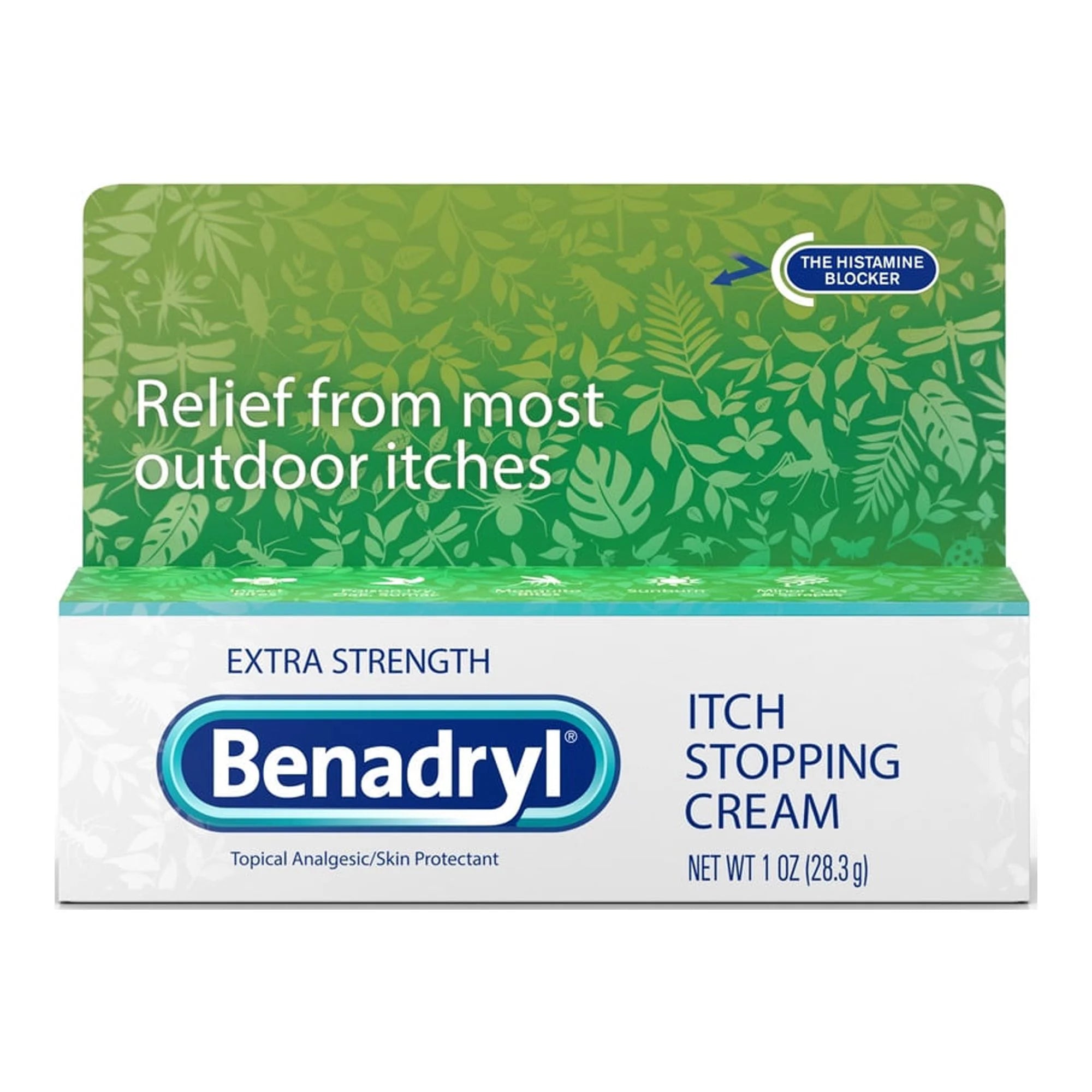 Benadryl Topical Itch Stopping Cream, Extra Strength (Pack of 20)