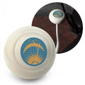 KaferLab  VW Sun & Moon Crest Ivory Gear Shift Knob M10 for Volkswagen Sedan & Vert