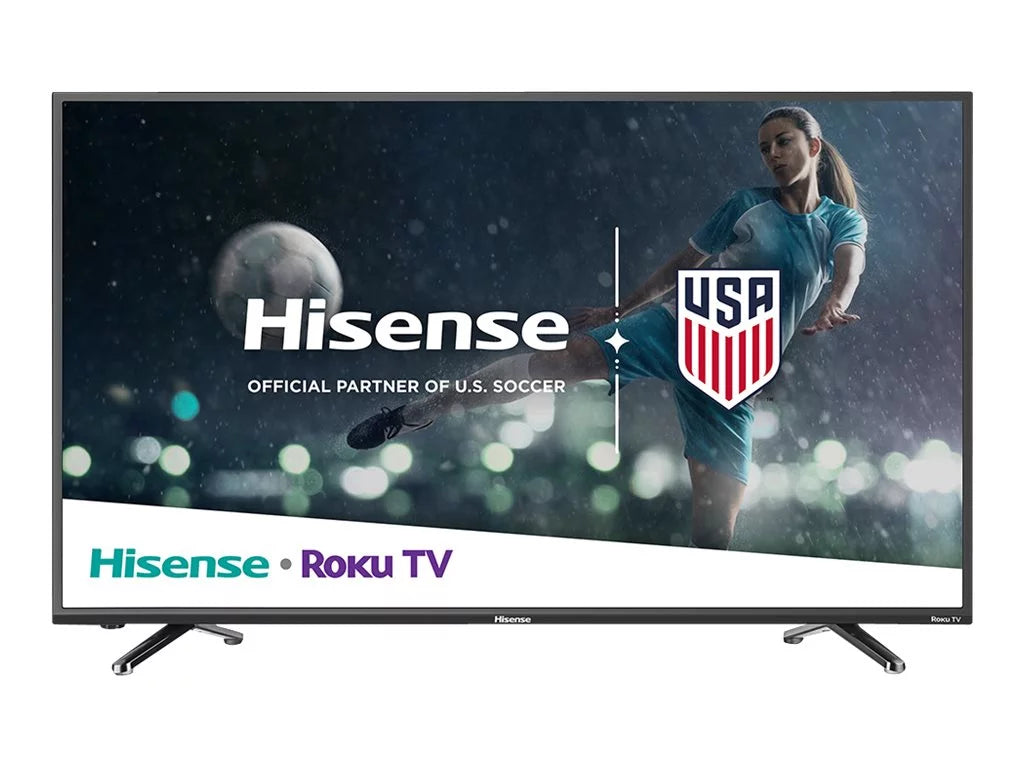 Hisense 32H4E-1 - 32 Diagonal Class (31.5 viewable) - H4 Series LED-backlit LCD TV - Smart TV - Roku TV - 720p 1366 x 768 - direct-lit LED