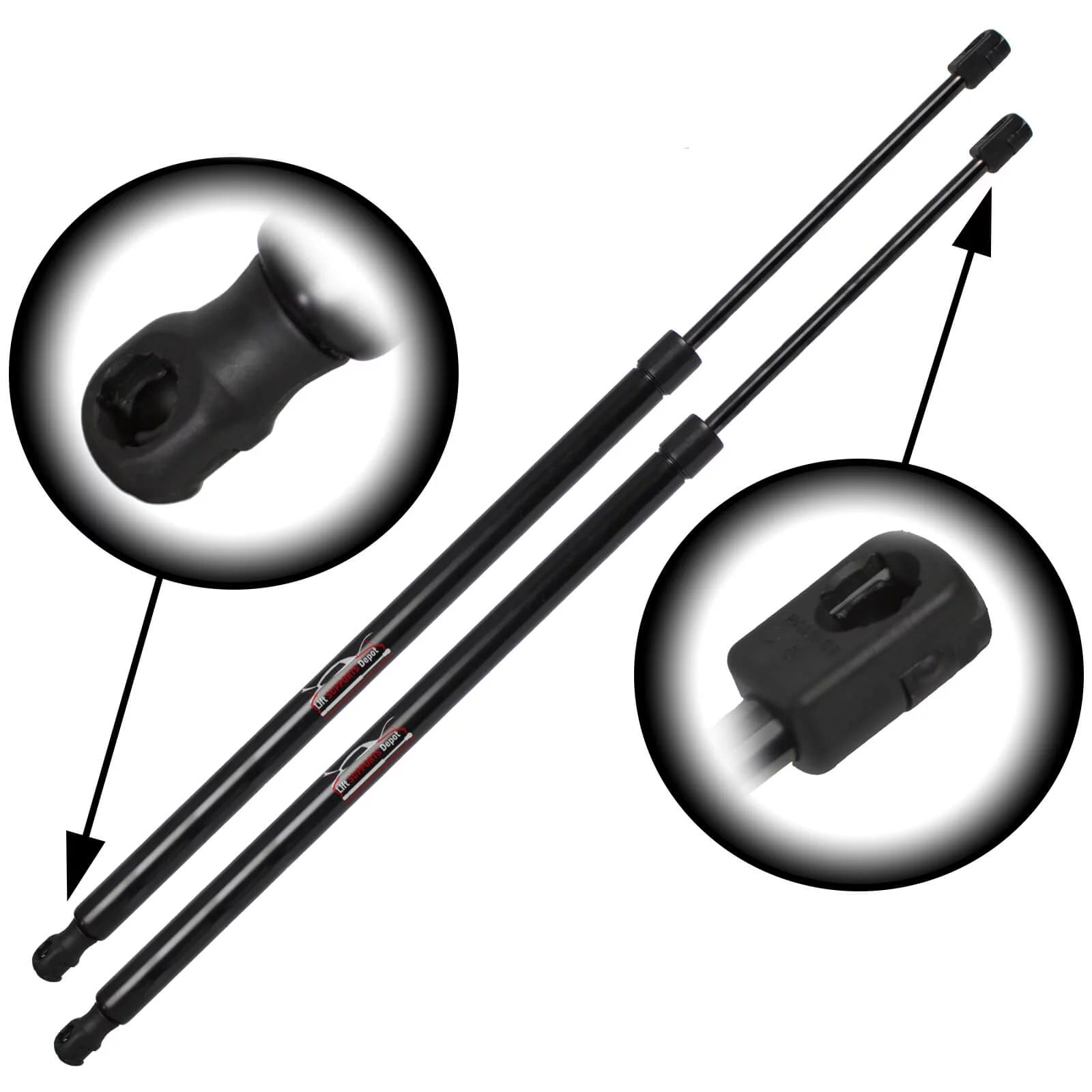 Qty 2 Compatible with Jeep Grand Cherokee 2011 to 2013 Liftgate Supports W/O Power Gate. Gas Shock - 2012 Lift Supports Depot PM3031-a