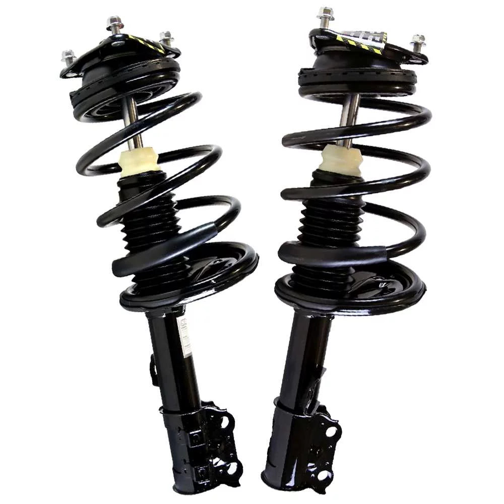 AutoShack Front Complete Struts and Coil Springs Set of 2 Driver and Passenger Side Replacement for 2007 2008 2009 2010 Hyundai Elantra 2.0L FWD CST447-448PR