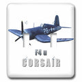 3dRose Corsair Aircraft - Double Toggle Switch (lsp_31868_2)