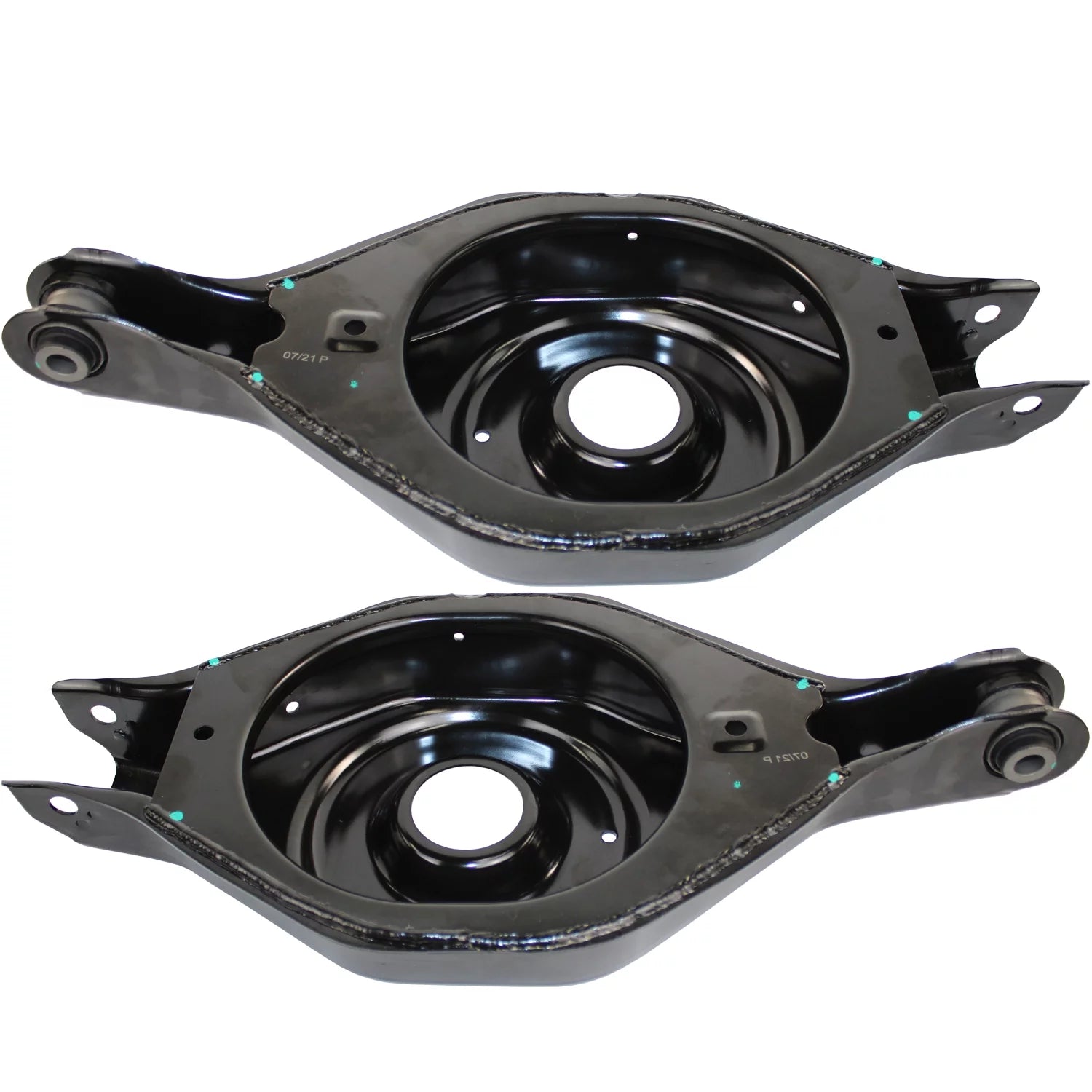 Bison Performance Set Rear Left LH & Right RH Rear Lower Rearward Sheet Metal Suspension Control Lateral Arm Pair (2 Pieces) For Infiniti QX56 2004-2006, Nissan Armada 2005-2005