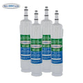 Aqua Fresh Replacement Water Filter for Samsung DA29-00012B, DA29-00012A, HAFCN, HAF-CN, HAFCN/XAA -4-Pack