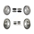 Transit Auto - Front Rear Coated Disc Brake Rotors And Semi-Metallic Pads Kit For Mazda 3 Sport 2.5L KGS-101106