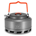 BULIN 1.1L Portable Kettle Pot Teapot Coffee Pot Indoor Aluminum Alloy Tea Kettle Camping Hiking Picnic Kettle