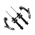 Set of 4 Front Lower Control Arm Ball Joint-Suspension Strut Assembly For 2005-2010 Ford Mustang