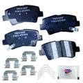Carquest Professional Platinum Ceramic Brake Pads - Rear (4-Pad Set) Fits select: 2013-2020 HYUNDAI ELANTRA, 2016-2019 KIA OPTIMA