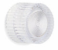 Schneider Electric Push Button Cap,Illuminated,30mm,Clear 9001C7