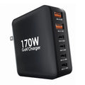 Chipofy 170W GaN III USB C Wall Charger with 4-port PD3.0 USB-C and 2-port QC3.0 USB-A, Multi-port PD 100W PPS 45W Super Fast Charging Adapter for MacBook Pro iPhone 14 Samsung Galaxy