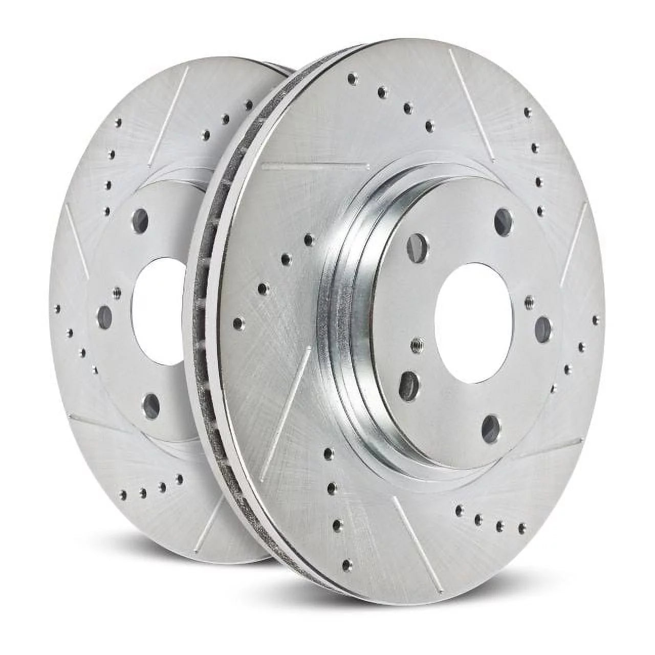 Power Stop AR85151XPR Evolution Drilled & Slotted Rotors -Front
