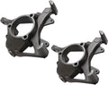 Seapple 2x Steering Knuckle Front Left & Right Compatible with Jeep Grand Cherokee Wrangler Comanche 4713186 5015980AA 5015992AA
