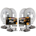 Power Stop Front, Rear Z36 Truck, Tow Brake Pad and Rotor Kit K5874-36