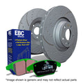 Ebc Brakes S10kr1053 S10 Kits Greenstuff 2000 And Gd Rotors