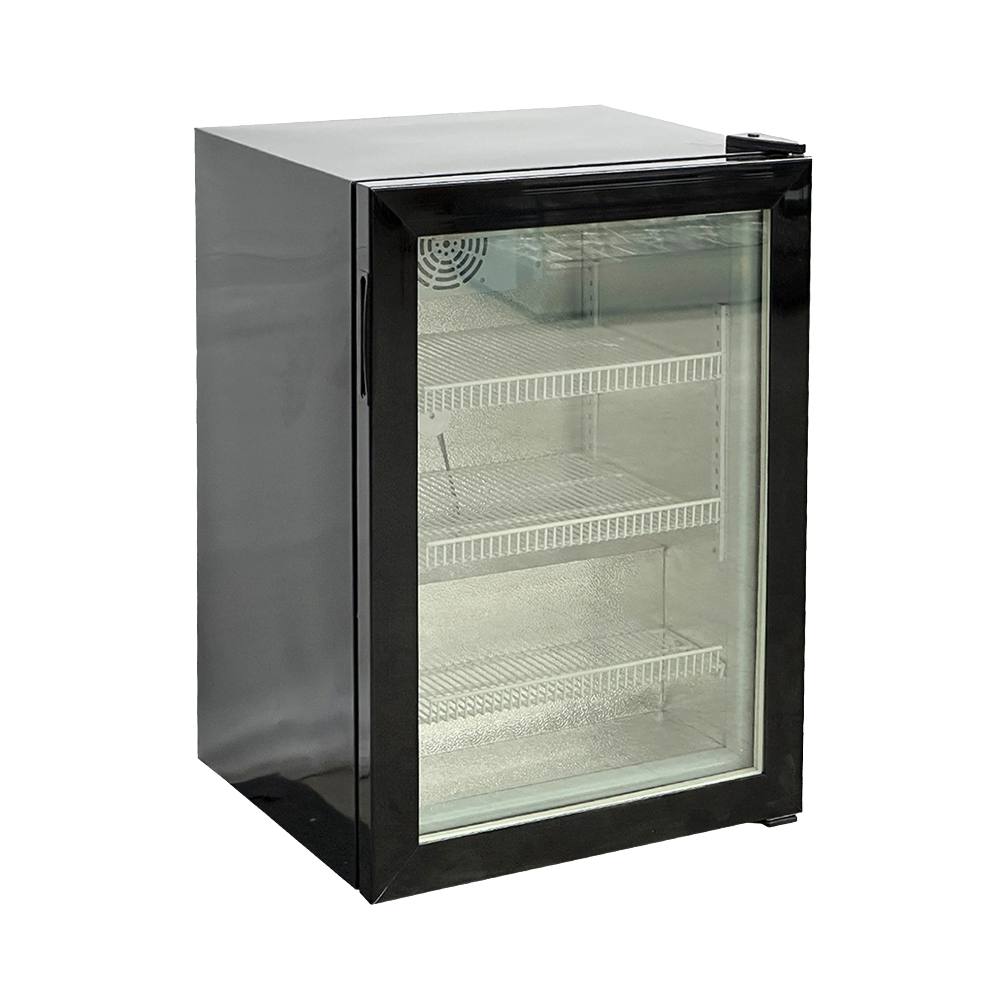 <0.4¡ãF Countertop Freezer 98L Commercial Merchandiser Glass-Door Freezer 23.5 in.with LED light