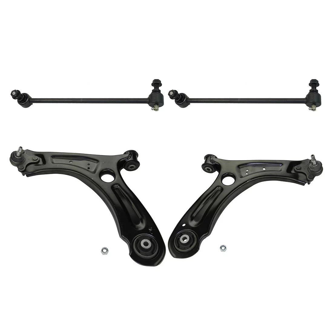 MOOG Front Lower Control Arm Ball Joints Sway Bar Links Fits Volkswagen Jetta 2011 2012 2013 2014 2015 2016 2017 2018