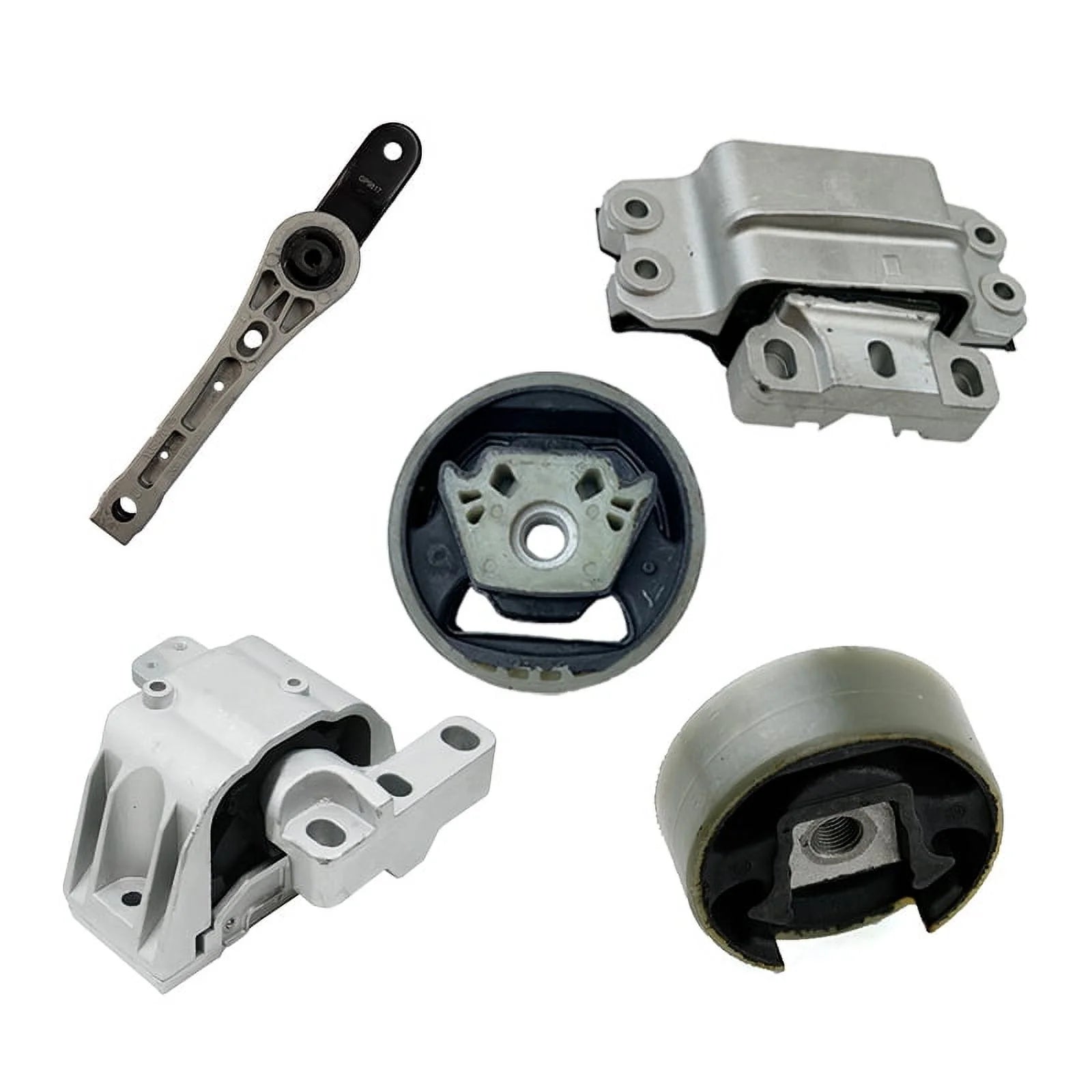 K3793 Engine Motor & Transmission Mount Kit 5PCS Compatible with 2006-2010 Volkswagen Passat 2.0L Turbo | A6973 A6966 A4925 A4909 A6959HY