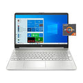 HP 2023 15.6'' FHD Laptop AMD 2-Core Ryzen 3 3250U (Beat i3-1115G4) 8GB DDR4 RAM 512GB M.2 SSD AMD Radeon Graphics USB-C HDMI WiFi AC BT5.0 HD Webcam Silver Windows 10 Pro w/RE 32GB USB 3.0 Drive