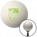 American Shifter  Green Vtec This Ivory Shift Knob with M16 x 1.5 Insert Shifter Auto Manual Custom Brody