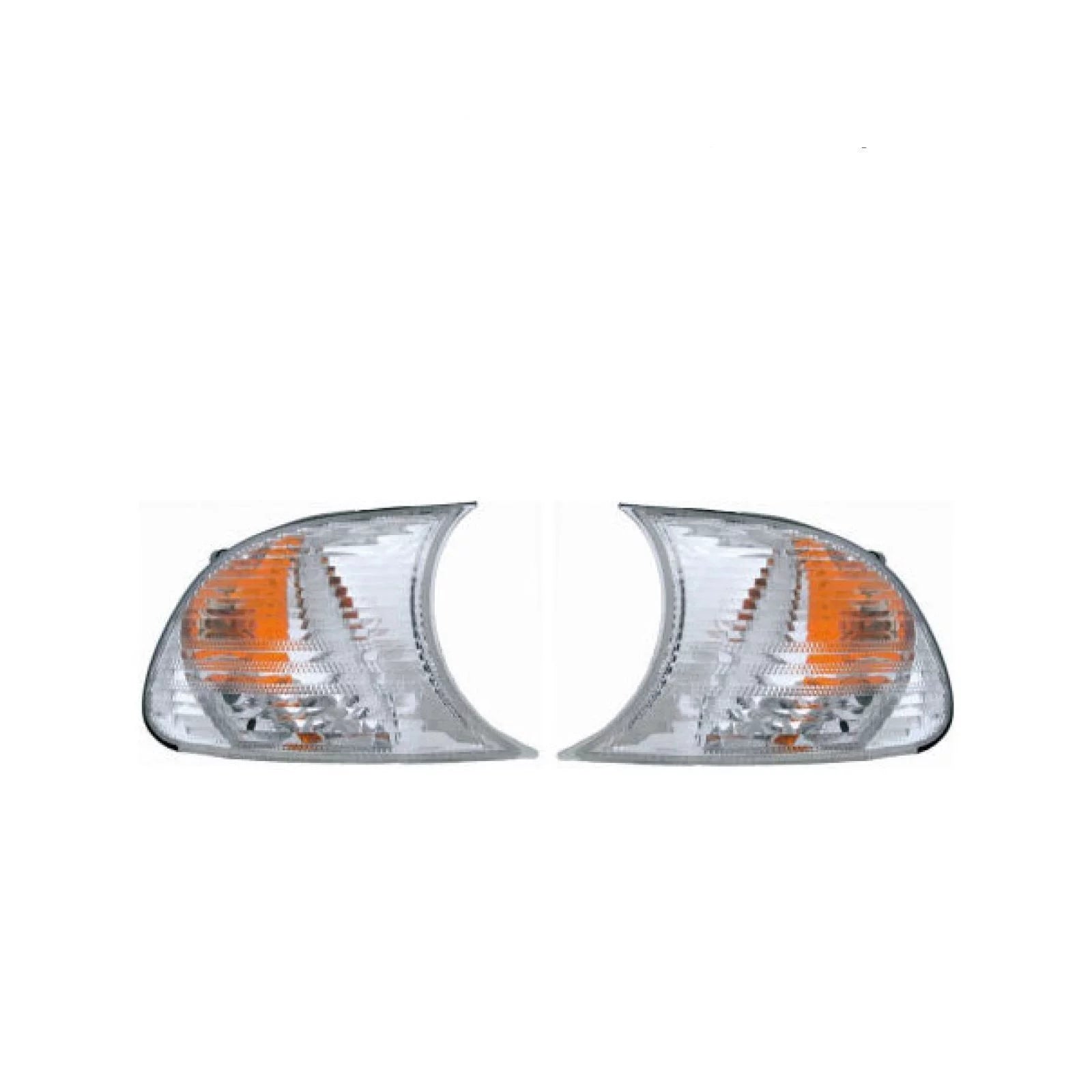 Teledu Side Markers Lights Front Left/Right Pair Set For 323 325 328 330 M3 E46 3