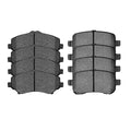 AutoShack Front and Rear Ceramic Brake Pads Kit Replacement for 2008-2012 Dodge Grand Caravan 2009-2012 Journey 2008-2012 Chrysler Town & Country 2009-2012 VW Routan 3.3L 3.5L 3.6L 3.8L 4.0L AWD FWD