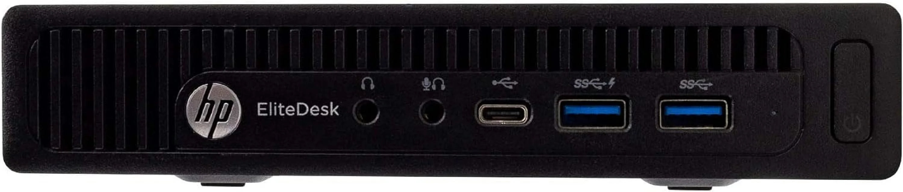 Restored Desktop Micro PC HP 800 EliteDesk- 2nd Gen Intel Core I5- 8GB Ram 256GB SSD (Refurbished)