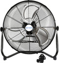 BILT HARD 4650 CFM 20 High Velocity Floor Fan, 3-Speed Heavy Duty Metal Fan with Wall-Mounting System, Industrial Shop Fan for Commercial, Garage, and Greenhouse