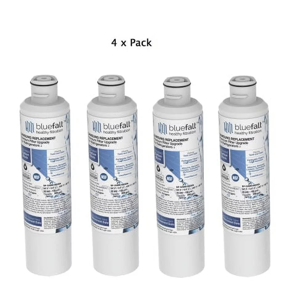 Samsung BF29-00020B-4pack Replacement In-Line Water Filter for Samsung Refrigerators. Compatible by Bluefall