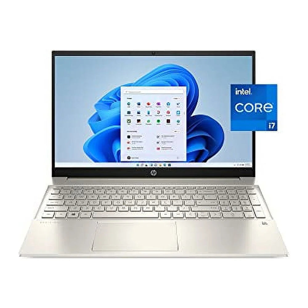 HP Pavilion 15.6 FHD Touchscreen Laptop 2022 | 11th Gen Intel Core i7-1165G7 | 24GB DDR4 1TB NVMe SSD Iris Xe Graphics | HDMI USB-C WiFi-6 Bluetooth Backlit Keyboard Windows 11 Pro | TLG 24GB USB