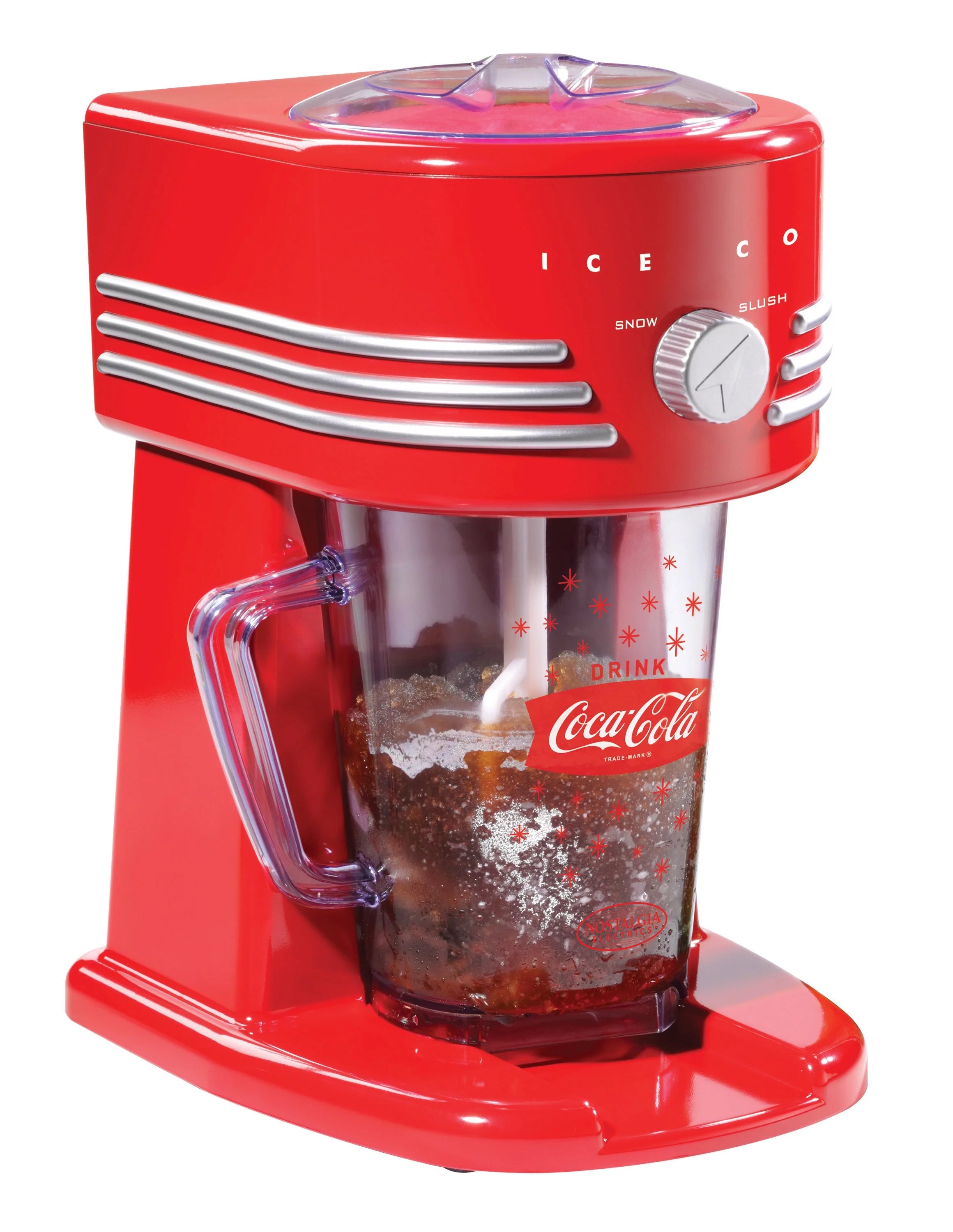 Nostalgia CKFBS40CR Coca-Cola&nbsp;40-Ounce Frozen Beverage Station