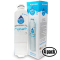 4-Pack Replacement for Samsung DA-97-08006A-B Refrigerator Water Filter - Compatible with Samsung DA-97-08006A-B Fridge Water Filter Cartridge