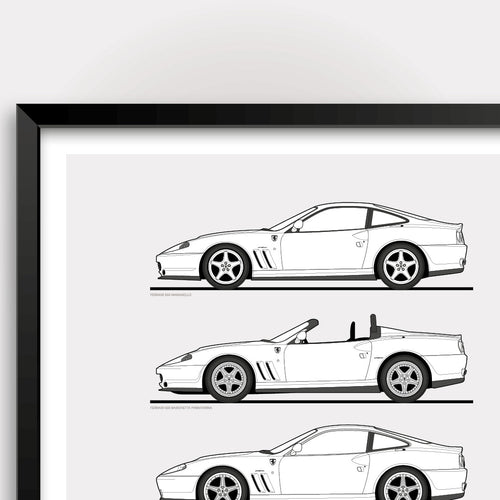 Ferrari 550/575 Generations